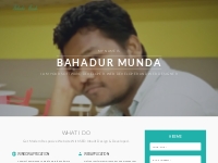 Bahadur Munda - Portfolio