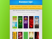 Banner Up!  Online Catalog