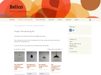 Single Pendant Lights | Product categories | Belico