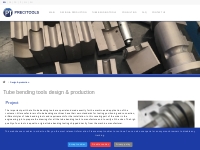 Tube bending tools design and production