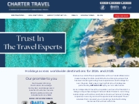 Charter Travel: Holiday Deals Worldwide | Tailormade Holidays