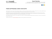 Piano Appraisals   Checkups Toronto, Contact Our Piano Store