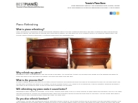 Piano Refinishing for the BEST price by Best Piano refinishing service
