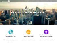 Beyond Community INFO | This is about Beyond Community INFO