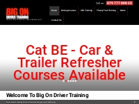 Big On Driver Training | Unlock Your Potential,              Come   Tr