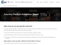  Country Pavilion Exhibition stands