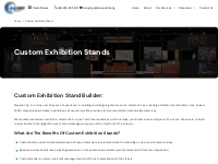  Custom Exhibition Stand Builders | Customized Booths