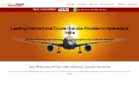 International Courier Services in Hyderabad | International Delivery /