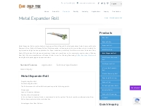 Metal Expander Roll | Bow Rolls Manufacturer | ConPapTex