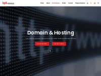 Domain   Hosting - BPT Solutions