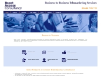 Telemarketing, Telesales and Business to Business (B2B) Telephone Mark