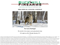 Buck Hill Firearms - 2024 Coyote Hunting Contest