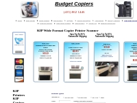 KIP Wide Format Printer Scanner Copiers