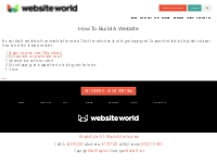 How To Build a Website - Website World NZ