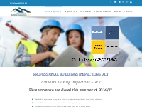 Building Inspections ACT and House Inspections Canberra
