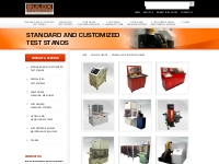 Standard and Customized Test Stands, BULOX Equipment