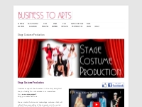 Stage Costume Production - Business to Arts | Digital Theatrical Backg