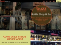 Our Bar   Buzz Wine Beer Shop