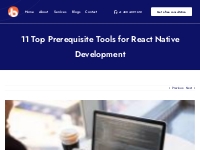 11 Top Prerequisite Tools for React Native Development