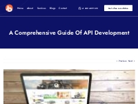 API Development | A Comprehensive Guide Of API Development