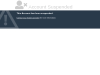 Account Suspended