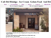 Caf? Del Hidalgo - Ice Cream Food And Drink Gelato