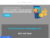 Drain Cleaning Service in Cambridge, MA