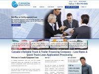 Premium Equipment Financing Canada Services- Truck   Trailer Financing