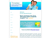 Threelac for candida yeast relief