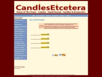 CandlesEtcetera Gift Certificates, Candle Coupons, Gift Candles,Candle