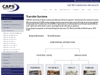 Transfer Systems - CAPS Systems Ltd