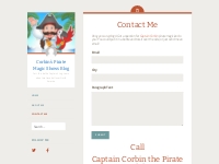 Pirate Magician - Corbin s Pirate Magic Shows Blog