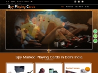 Spy Cheating Playing Cards in Delhi India - Gambling Marked Cards