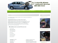 Car Locksmith -Atlanta Car Locksmith-404 806-0152