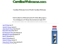 NC Webcams List of ALL North Carolina Webcams - Carolina Webcams