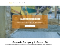 Concrete Company | Concrete Contractors | Carson, CA