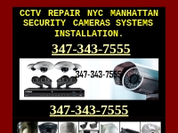 Security Camera Installation NYC 347-343-7555 ,CCTV Security Camera Sy