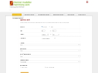   	Chennai Mudaliyar Matrimony.com  Matrimonial Search - Search Your B
