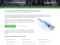   	Chicago Data Cabling: Low Voltage Cat5e and Cat6 Network Wiring Spe