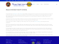 About CHICAGO FLIGHT SCHOOL - Professional Aviation Training