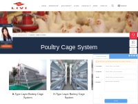 Poultry Cage System - Livi low price farm equipment