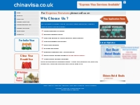China Visa, Chinese Visa and Business, Tourist Express Visa Services
