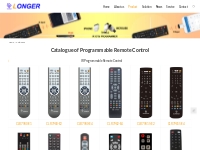 Catalogue of Programmable Remote Control | Changzhou Longer Electronic