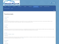 Testimonials - Payroll Company | Cloud Payroll Pros Inc. | Highland, C
