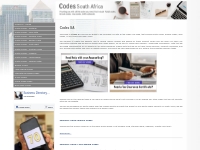 Codes SA | Postal - Bank - Area | South Africa