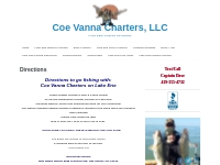 Directions - Coe Vanna Charters, LLC