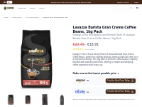 Lavazza Barista Gran Crema Coffee Beans 1kg