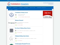 Kidney Centres  in Coimbatore