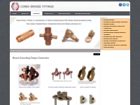 Bronze grounding Clamps Bronze Connectors Pipe clamps Earthing clamps