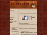 CR Equine Sites, affordable web site design for horse, farm, ranch, ca